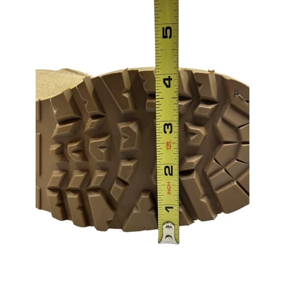 Tan Bates Uniform Footwear Boots 4.5 WIDE UNISEX SEE MEASUREMENTS GORE-TEX NEW - Picture 5 of 16